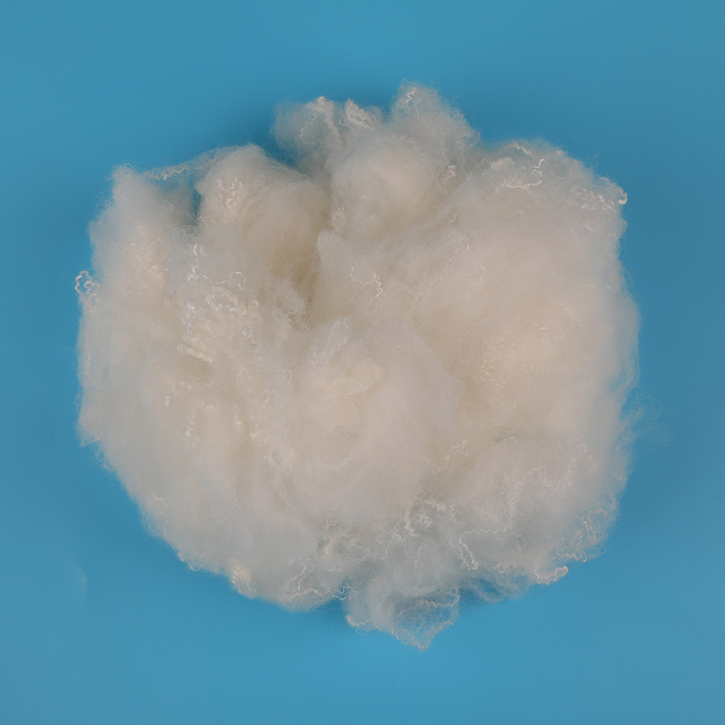 Super Cruda alba lana adstare Polyester Staple Fiber 3D×102mm