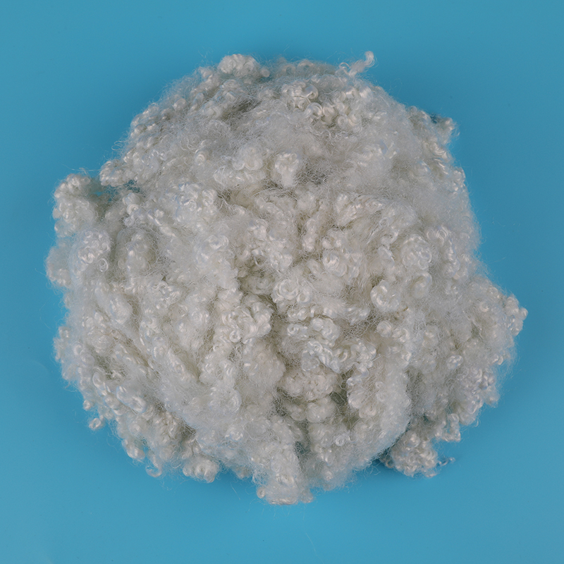 Alba Silicon Coniugatus Polyester Stapula Fiber 15D×64mm