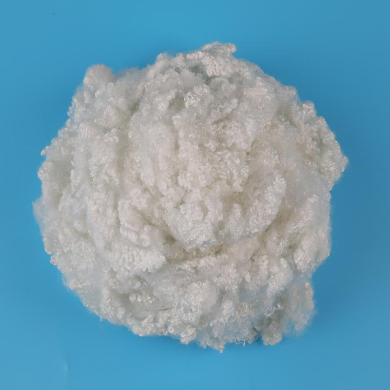 Rudis Alba Silicon Conjugated Polyester Stapula Fiber 3D×32mm